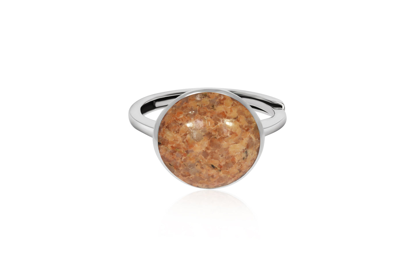 Silver Guernsey Granite Ring