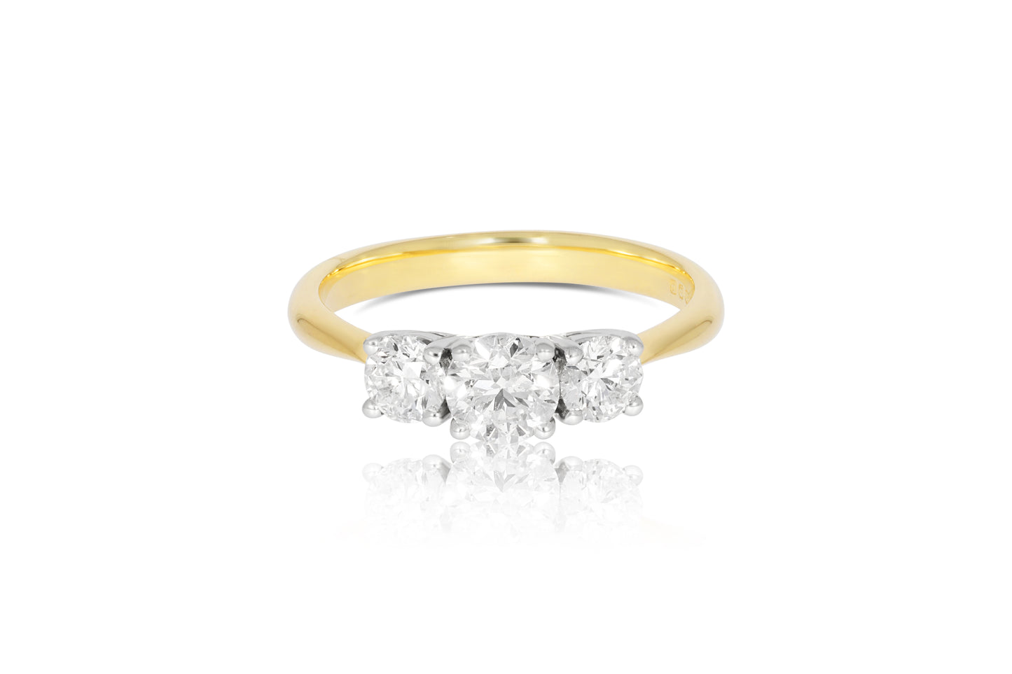 18ct Yellow Gold and Diamond Ring