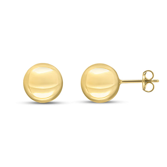 18ct Yellow Gold Earrings.