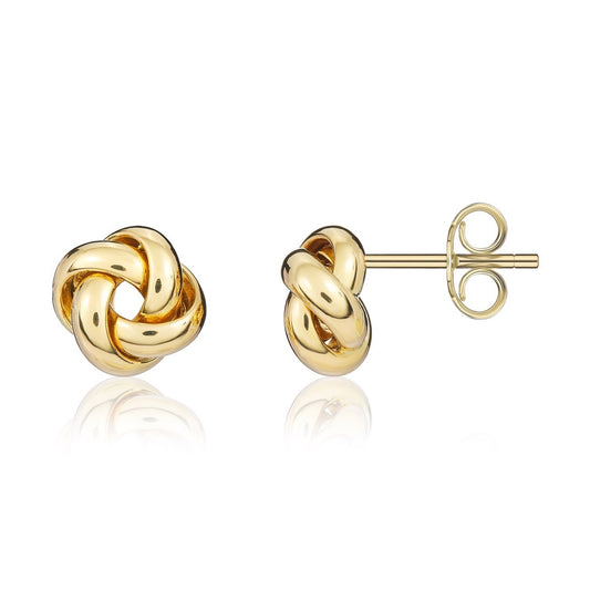 18ct Yellow Gold Earrings.