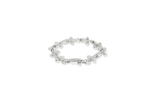 Silver Barbed Bracelet