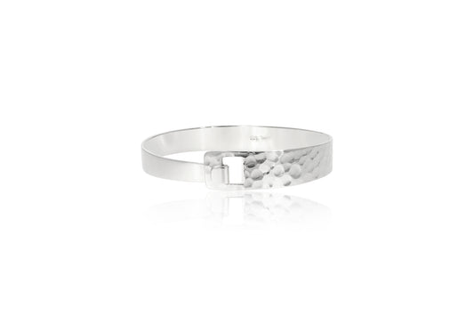 Silver Clasp Bangle