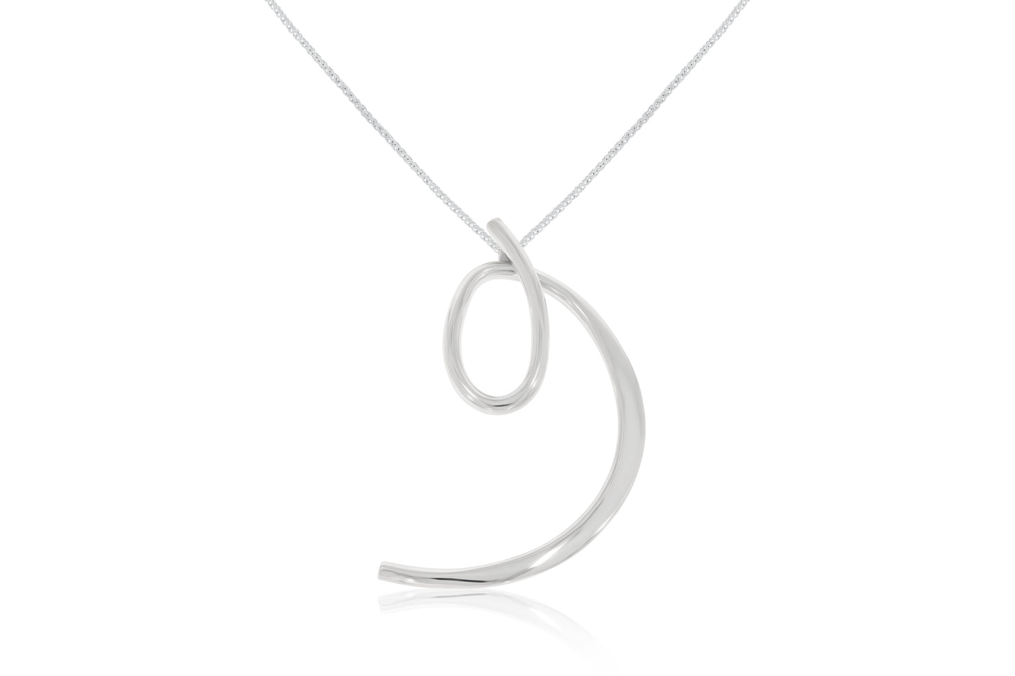 Silver Loop Pendant
