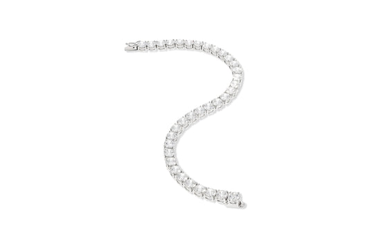 5mm Silver Tennis Bracelet