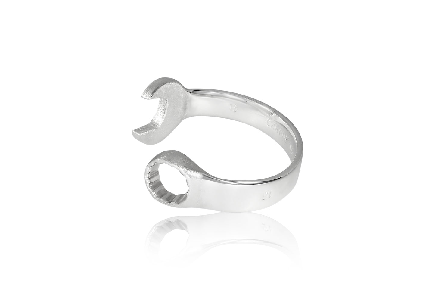 Silver Spanner Bangle