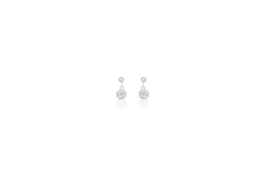 Silver Cubic Zirconia Earrings