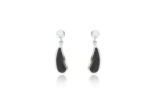 Silver Guernsey Granite Earrings