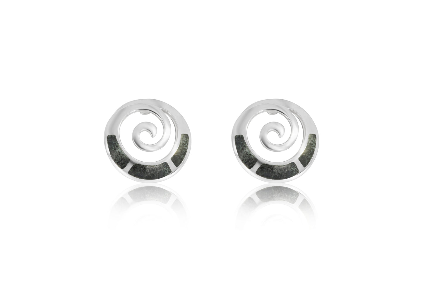 Silver Guernsey Granite Earrings