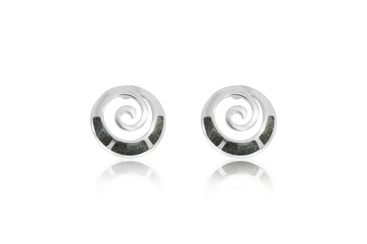 Silver Guernsey Granite Earrings