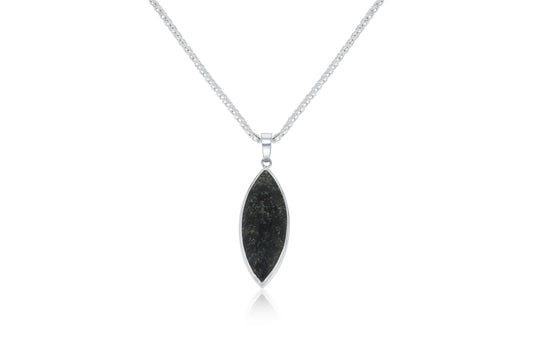 Silver Guernsey Granite Pendant