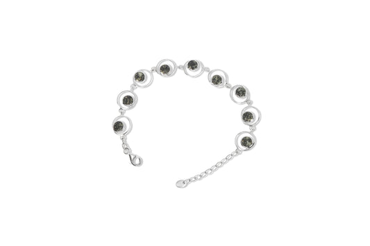 Silver Guernsey Granite Bracelet