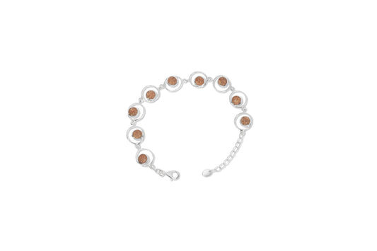 Silver Guernsey Granite Bracelet