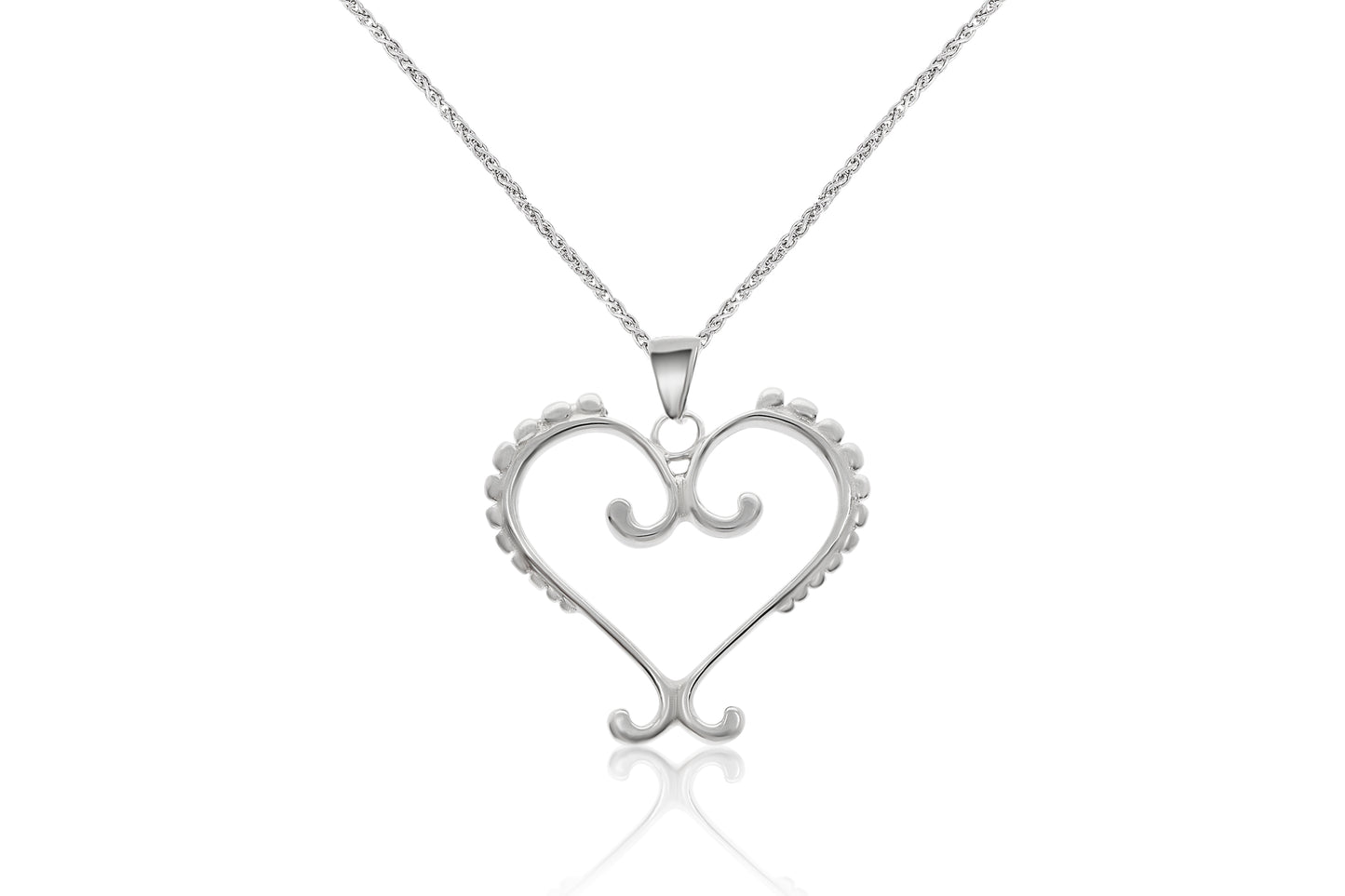 Guernsey Love Heart Pendant