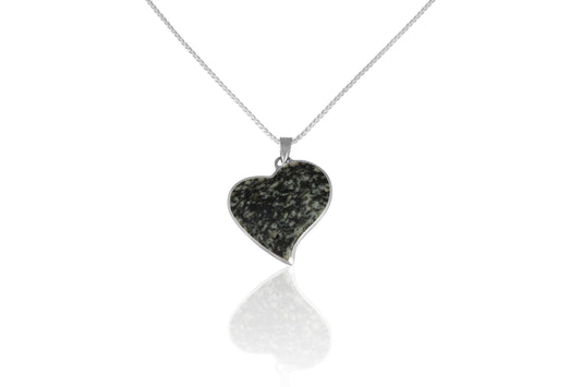 Silver Guernsey Granite Pendant