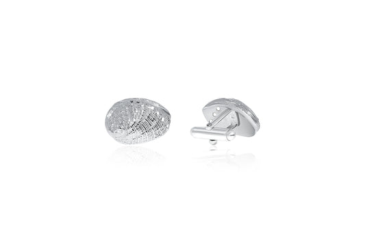 Silver Ormer Cufflinks