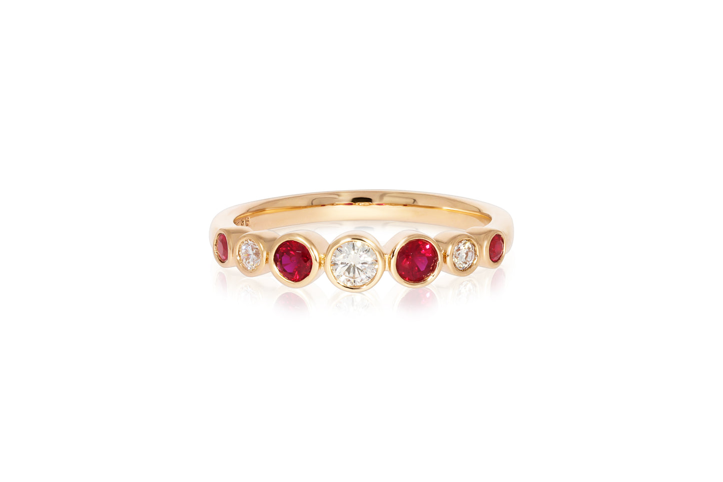 18ct Rose Gold Ruby Ring