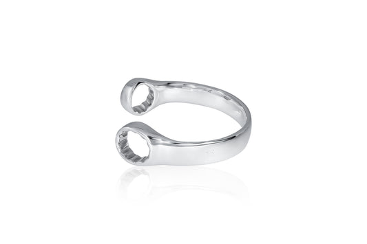 Silver Spanner Bangle